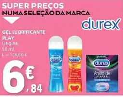 E.Leclerc Gel lubrificante play durex promoção