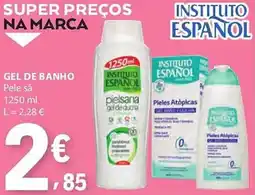 E.Leclerc Gel de banho instituto español promoção