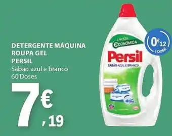 E.Leclerc Detergente máquina roupa gel persil promoção
