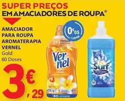 E.Leclerc Amaciador para roupa aromaterapia vernel promoção