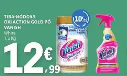 E.Leclerc Tira-nódoas oxi action gold pó vanish white promoção