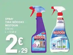 E.Leclerc Spray tira-nódoas mistolin promoção