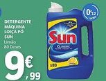 E.Leclerc Detergente máquina loiça pó sun promoção