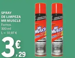 E.Leclerc Spray de limpeza mr muscle promoção