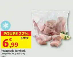 Auchan Pedaços de Tamboril Congelado promoção