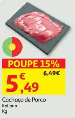 Auchan Cachaço de Porco promoção