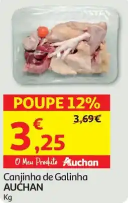 Auchan Canjinha de Galinha AUCHAN promoção