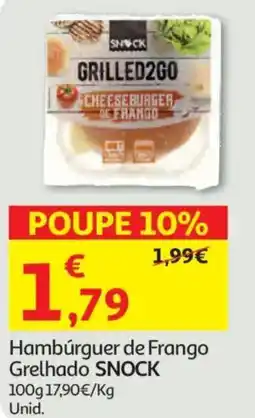 Auchan Hambúrguer de Frango Grelhado SNOCK promoção