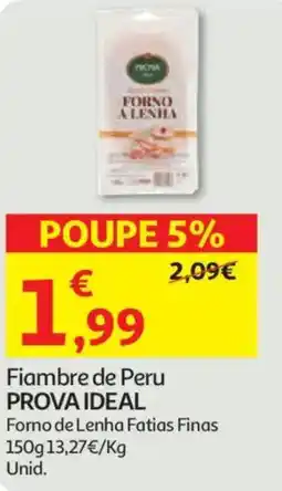 Auchan Fiambre de Peru PROVA IDEAL promoção