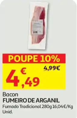 Auchan Bacon FUMEIRO DE ARGANIL Fumado Tradicional promoção