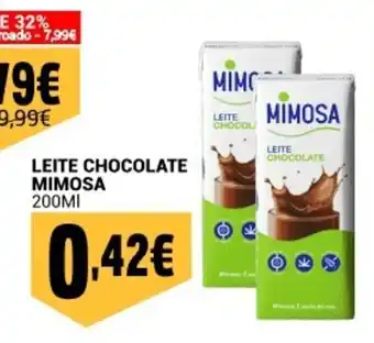 Neomáquina Leite chocolate mimosa promoção