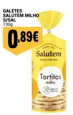 Neomáquina Galetes salutem milho s/sal promoção