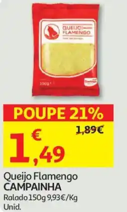 Auchan Queijo Flamengo CAMPAINHA promoção