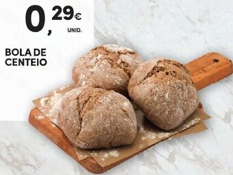 Continente Bola de Centeio promoção