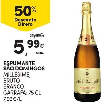 Continente Espumante São Domingos 75cl promoção