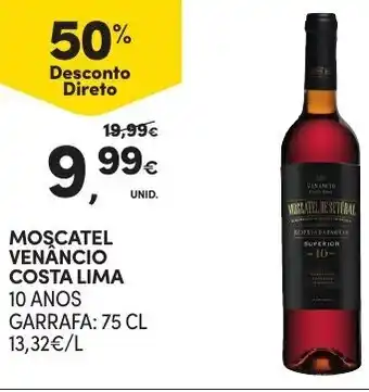 Continente Moscatel Venâncio Costa Lima 75cl promoção