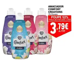 Neomáquina Amaciador comfort creations promoção