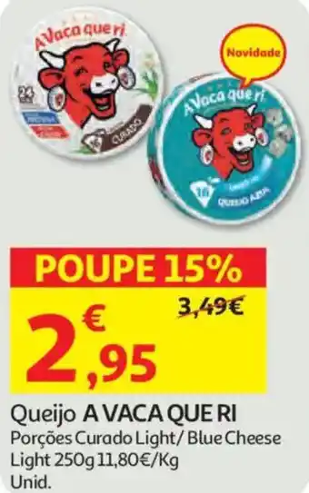 Auchan Queijo A VACA QUE RI promoção
