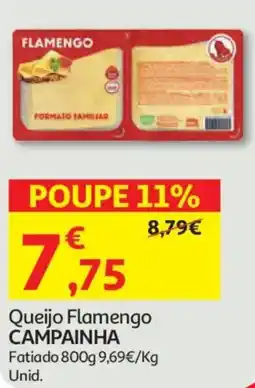 Auchan Queijo Flamengo CAMPAINHA promoção