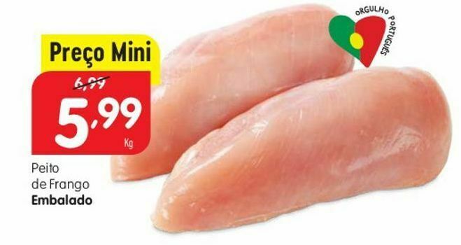 Minipreço Peito de frango promoção