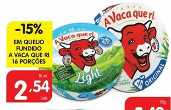 Minipreço Queijo fundido a vaca que ri promoção