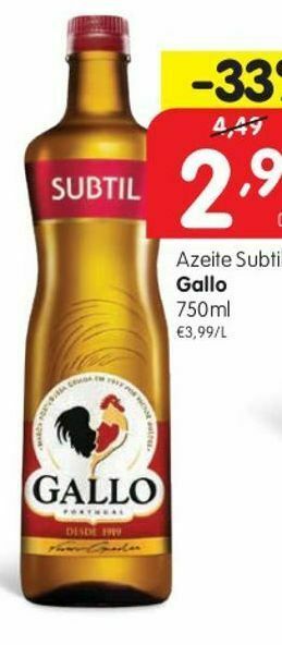 Azeite extravirgem gallo