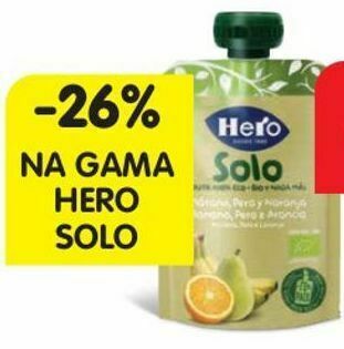 Polpa de frutas hero baby