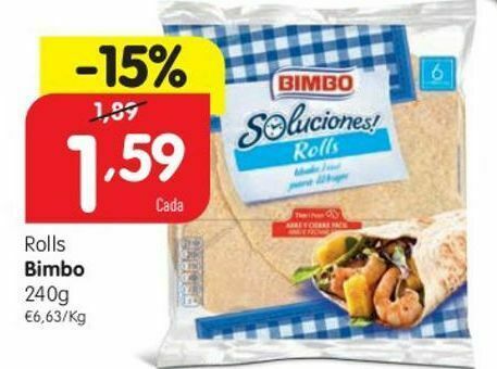 Minipreço Alimentação bimbo promoção