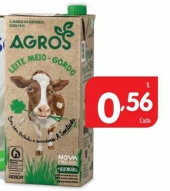 Minipreço Leite agros promoção