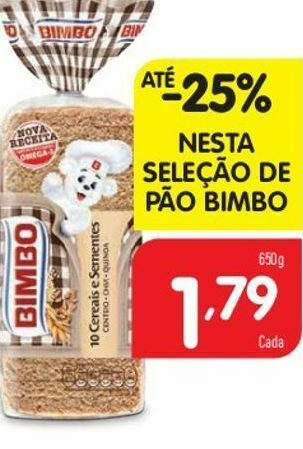 Pão de forma bimbo