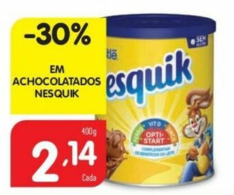 Minipreço Chocolate em pó nesquik promoção