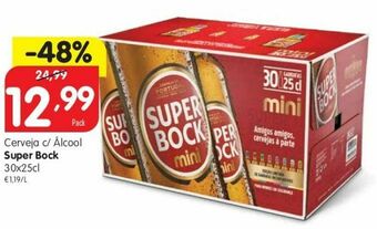 Minipreço Cerveja super bock promoção