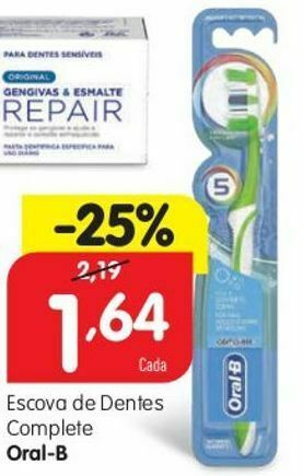 Escova de dentes oral-b
