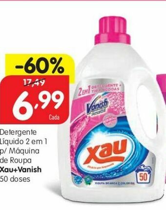 Detergente líquido xau