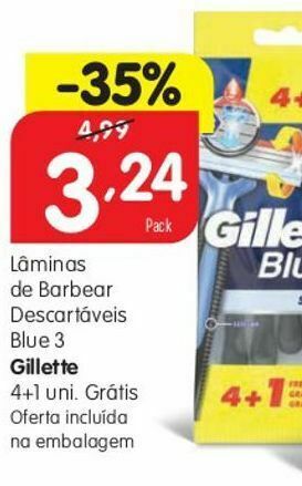 Minipreço Barbeiro gillette promoção
