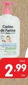 Gel de banho corine de farme