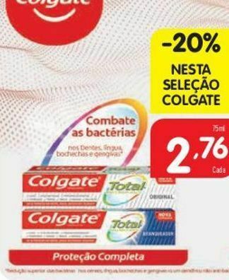 Minipreço Pasta de dentes colgate promoção
