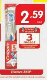 Minipreço Escova de dentes colgate promoção