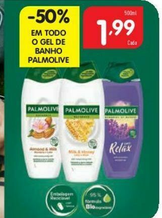 Gel de banho palmolive