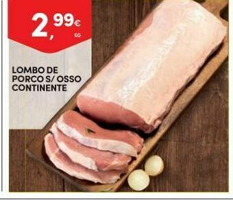 Lombo suíno continente