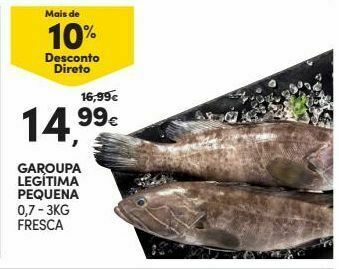 Continente Peixe promoção