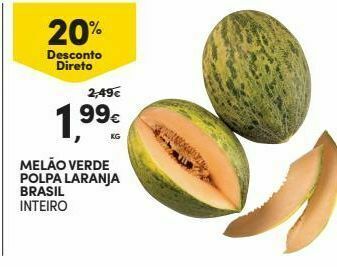 Continente Melão promoção