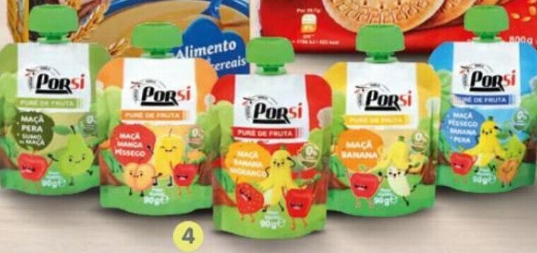 Intermarché Saqueta de Fruta PorSi 90g promoção