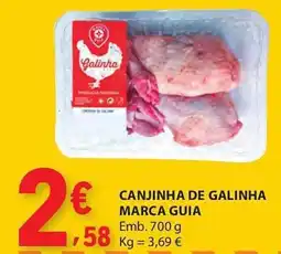 E.Leclerc Canjinha de galinha marca guia promoção