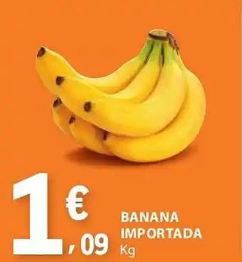 E.Leclerc Banana importada promoção