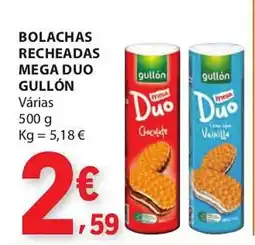 E.Leclerc Bolachas recheadas mega duo gullón promoção