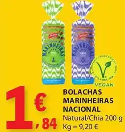 E.Leclerc Bolachas marinheiras nacional promoção