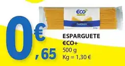 E.Leclerc Esparguete €co+ promoção