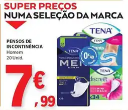E.Leclerc Pensos de incontinência tena promoção