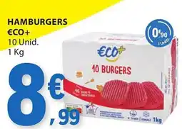 E.Leclerc Hamburgers €co+ promoção